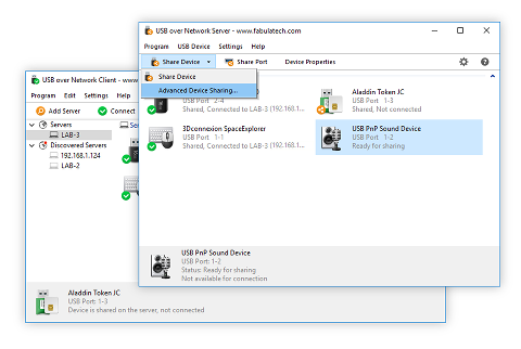 USB over Network